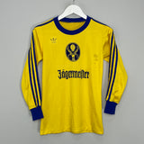 1979/81 EINTRACHT BRAUNSCHWEIG L/S HOME SHIRT (S) ADIDAS