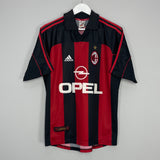 2000/02 AC MILAN SHEVCHENKO #7 HOME SHIRT (M) ADIDAS