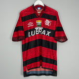 1995/96 FLAMENGO *CENTENARY* HOME SHIRT (XL) UMBRO