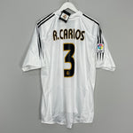 2003/04 REAL MADRID R.CARLOS #3 *BNWT* HOME SHIRT (XL) ADIDAS