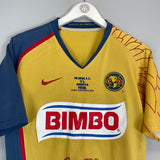 2007/08 CLUB AMERICA CABANAS #9 *SUDAMERICANA FINAL* HOME SHIRT (M) NIKE