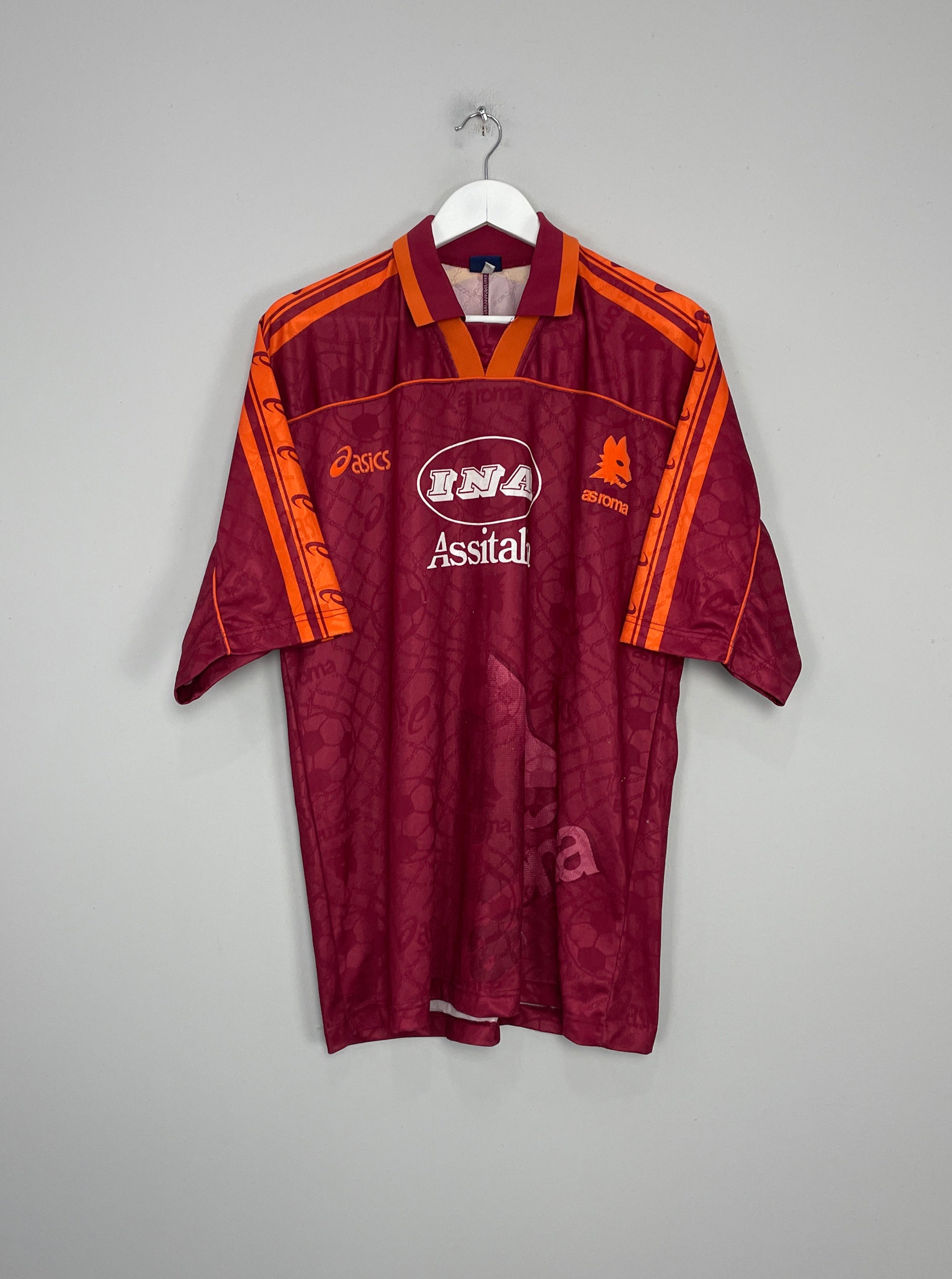 Image of the Roma shirt from the 1995/96 season