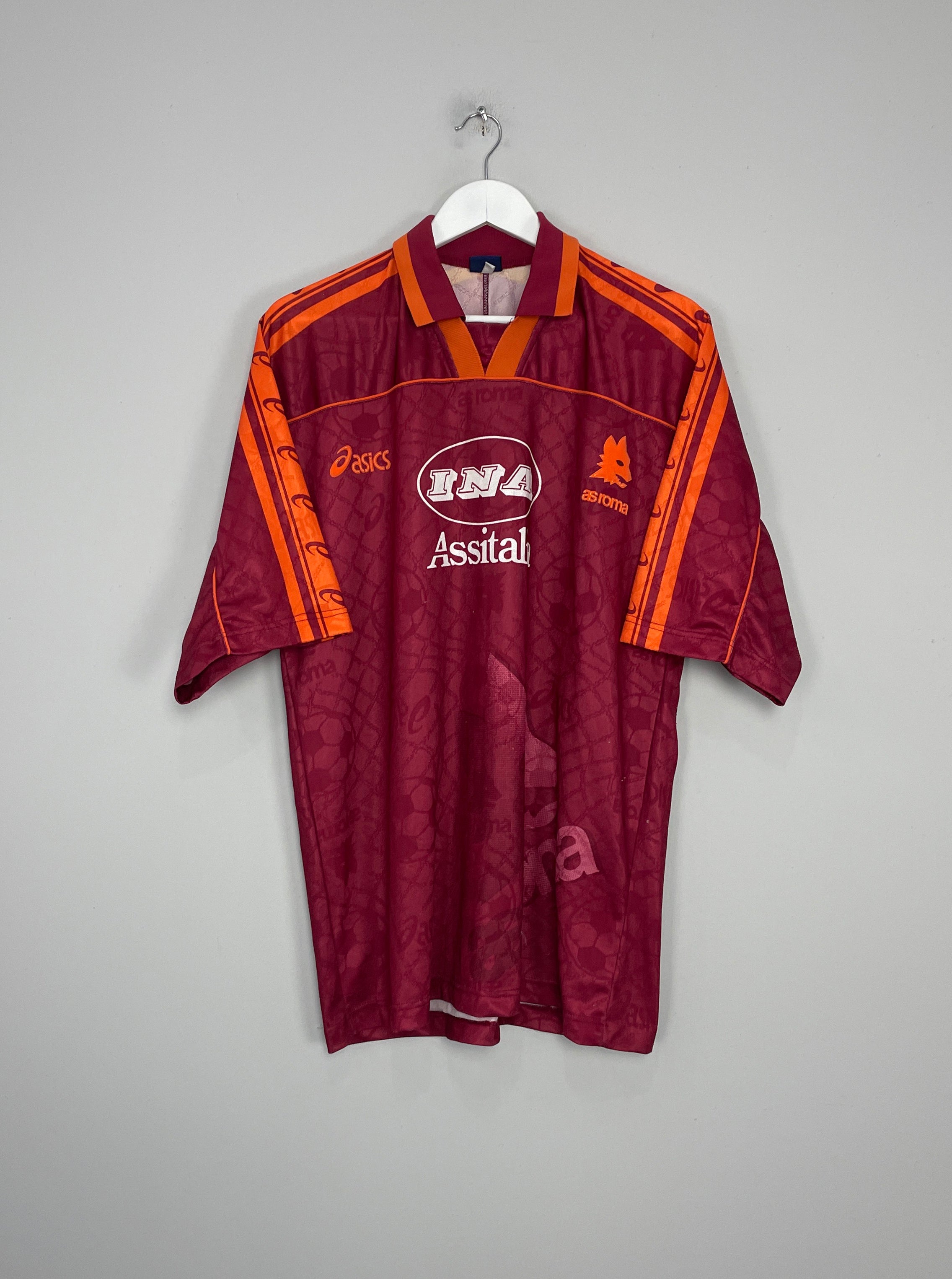 Image of the Roma shirt from the 1995/96 season