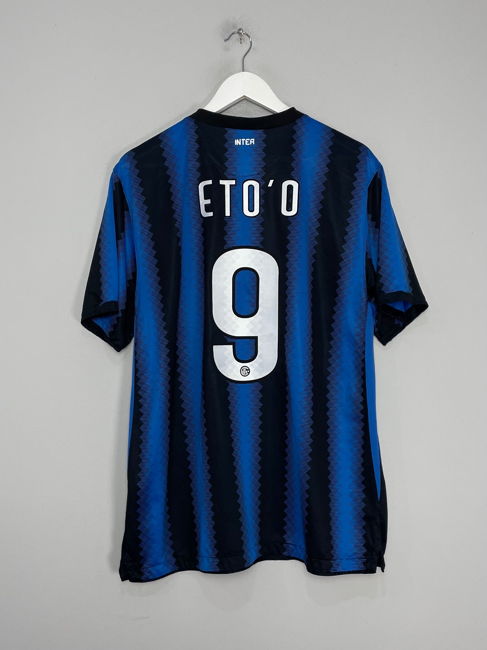 2010/11 INTER MILAN ETO'O #9 HOME SHIRT (XL) NIKE