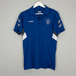 Image of the Rangers polo shirt from the 2018/19 season