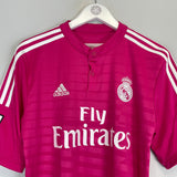 2014/15 REAL MADRID RONALDO #7 AWAY SHIRT (M) ADIDAS