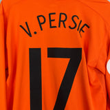 2006/08 NETHERLANDS V.PERSIE #17 L/S HOME SHIRT (L) NIKE