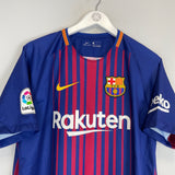 2018/19 BARCELONA I.RAKITIC #4 HOME SHIRT (L) NIKE