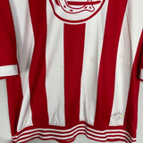 2005/06 CHIVAS GUADALAJARA BOFO #100 HOME SHIRT (M) REEBOK