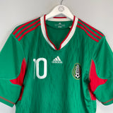 2010/11 MEXICO C.BLANCO #10 HOME SHIRT (L) ADIDAS