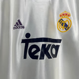 1998/00 REAL MADRID GUTI #14 HOME SHIRT (L) ADIDAS