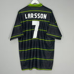 1999/00 CELTIC LARSSON AWAY SHIRT (XXL) UMBRO