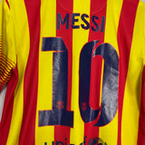 2013/14 BARCELONA MESSI #10 AWAY SHIRT (M) NIKE