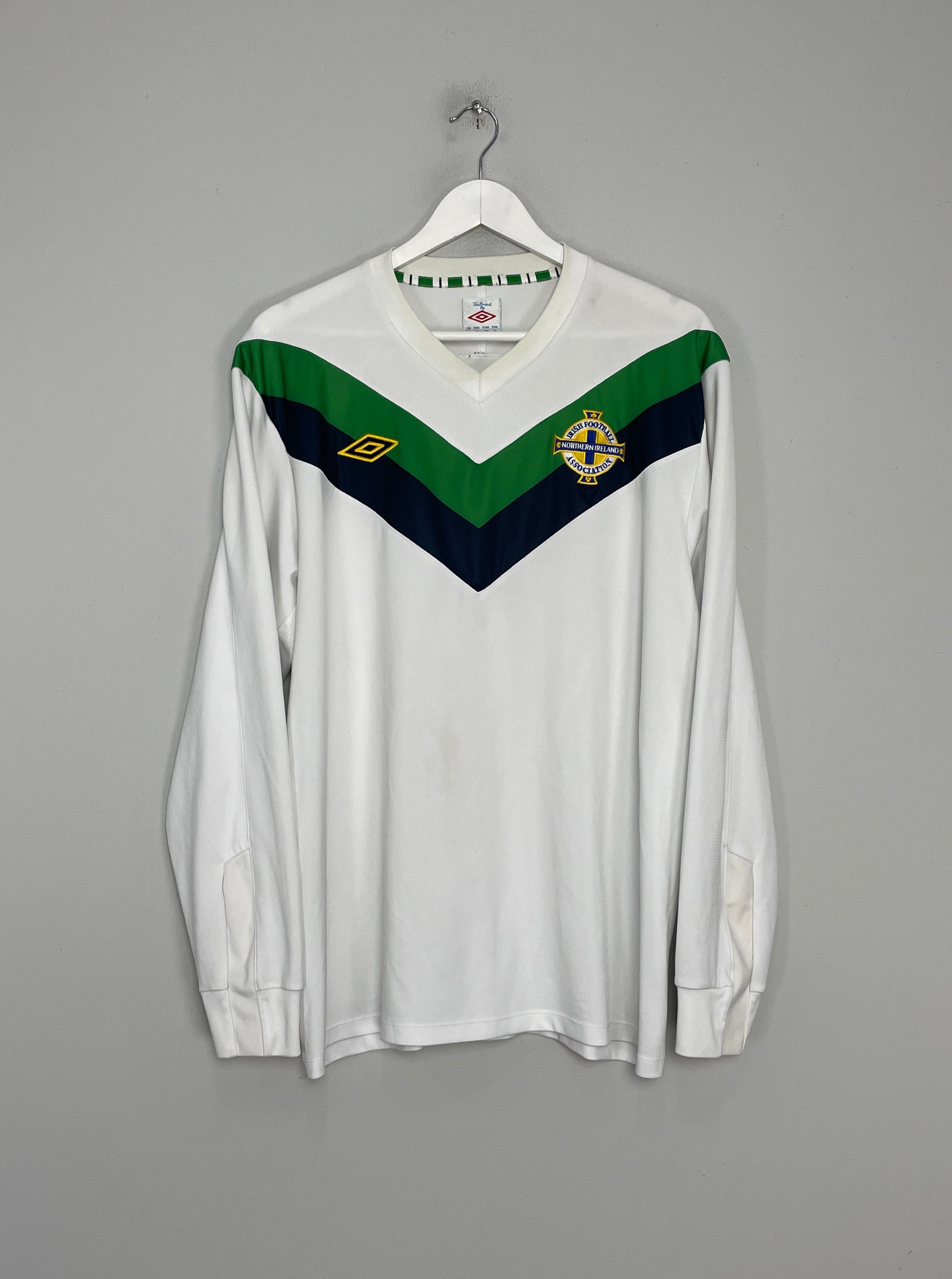 2011/12 NORTHERN IRELAND L/S HOME SHIRT (XL) UMBRO