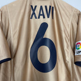 2001/03 BARCELONA XAVI #6 AWAY SHIRT (XL) NIKE