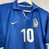 1997/98 ITALY DEL PIERO #10 HOME SHIRT (M) NIKE