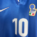 1997/98 ITALY DEL PIERO #10 HOME SHIRT (M) NIKE