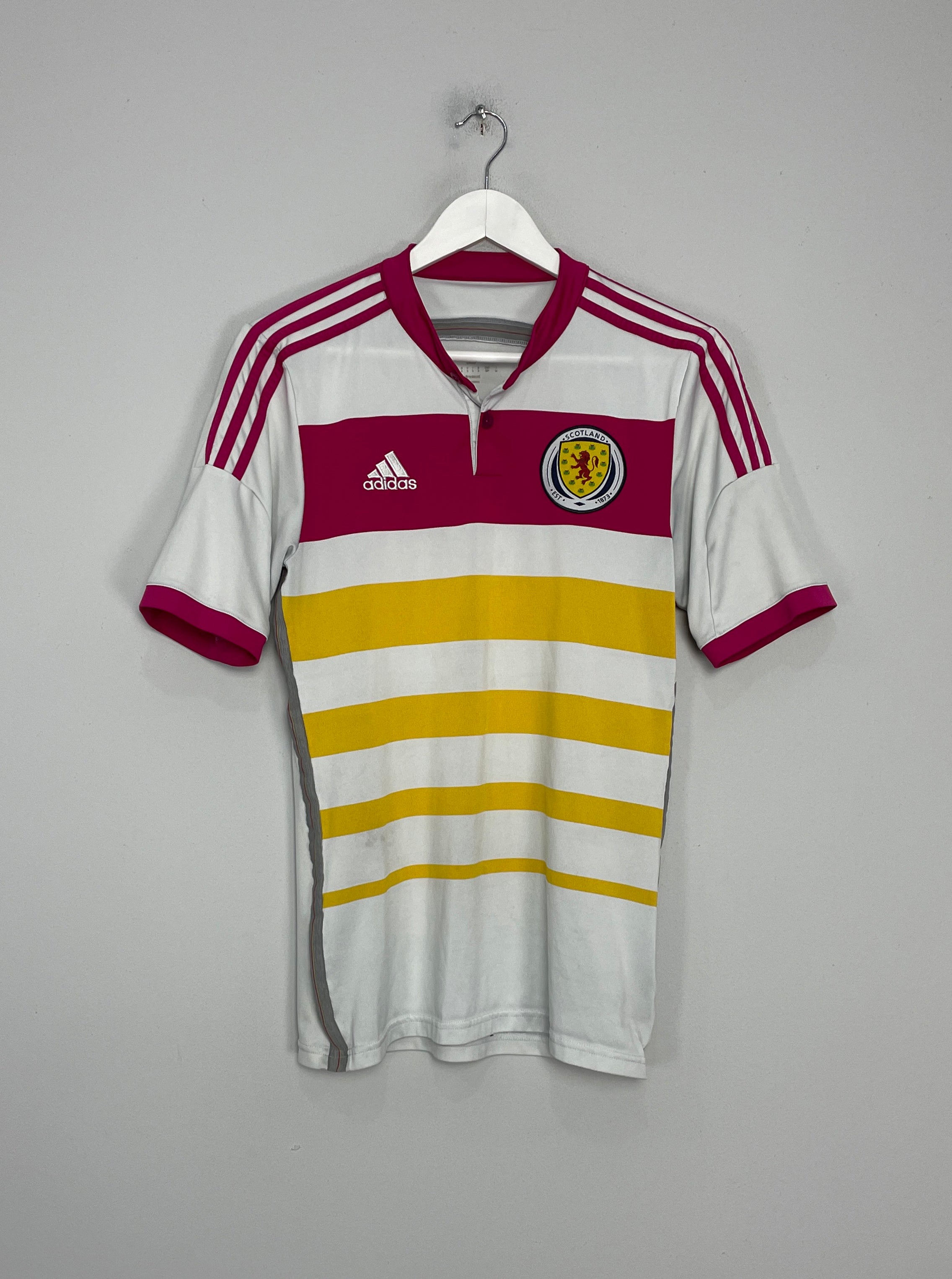 2014/15 SCOTLAND AWAY SHIRT (S) ADIDAS