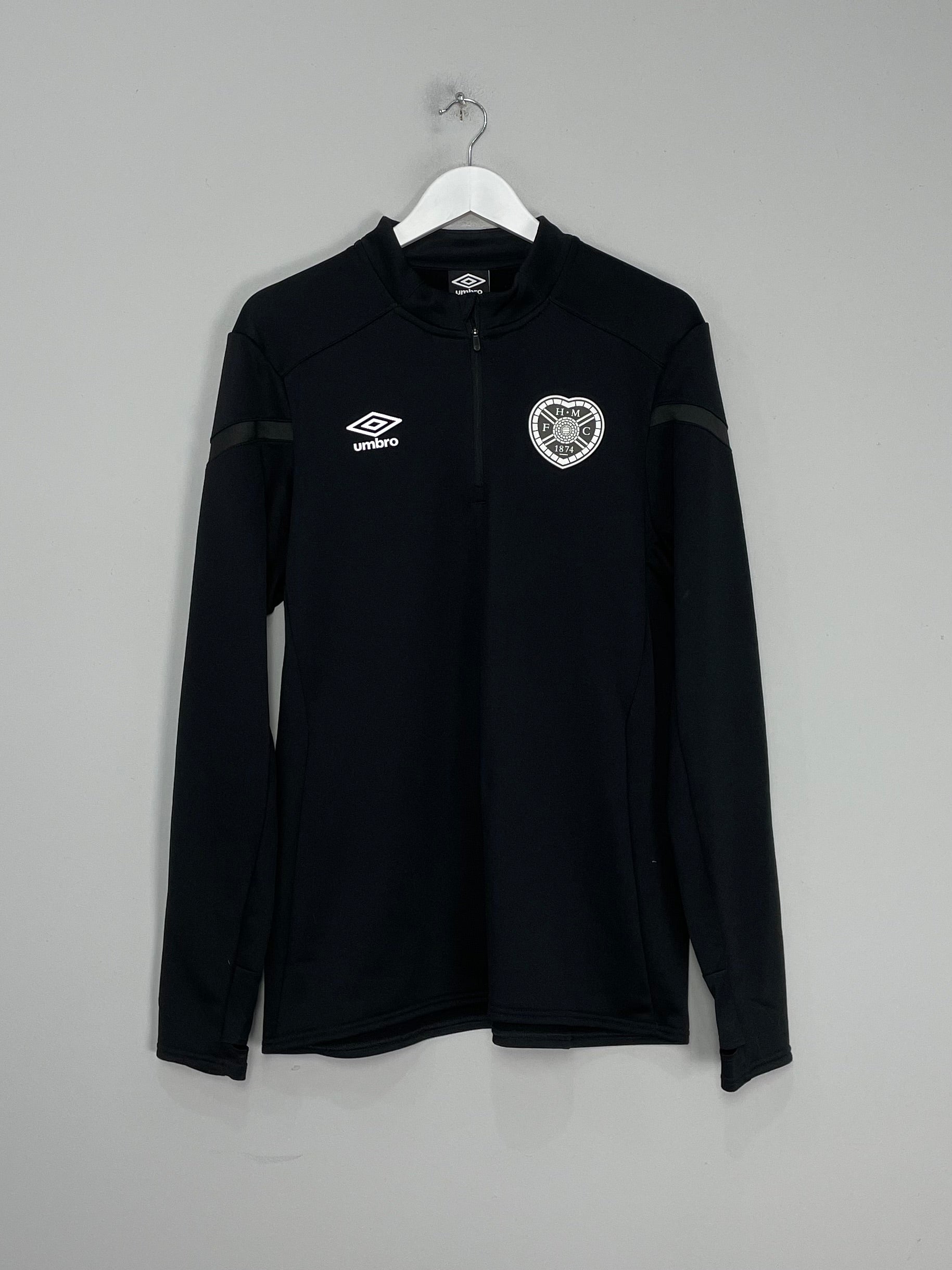 2022/23 HEARTS 1/4 ZIP DRILL TOP (L) UMBRO