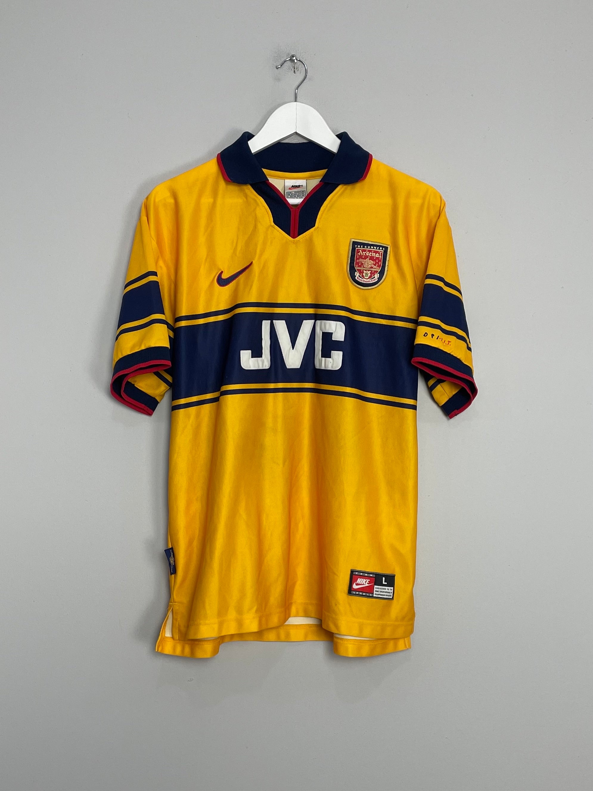 1997/99 ARSENAL AWAY SHIRT (L) NIKE