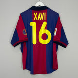 Image of the Barcelona Xavi shirt from the 2000/02 season