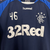 2018/19 RANGERS *STAFF ISSUE* TRAINING SHIRT (M) HUMMEL