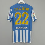 2014/15 MALAGA LUIS ALBERTO #22 HOME SHIRT (M) NIKE