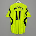 2007/08 CHELSEA DROGBA #11 AWAY SHIRT (L) ADIDAS