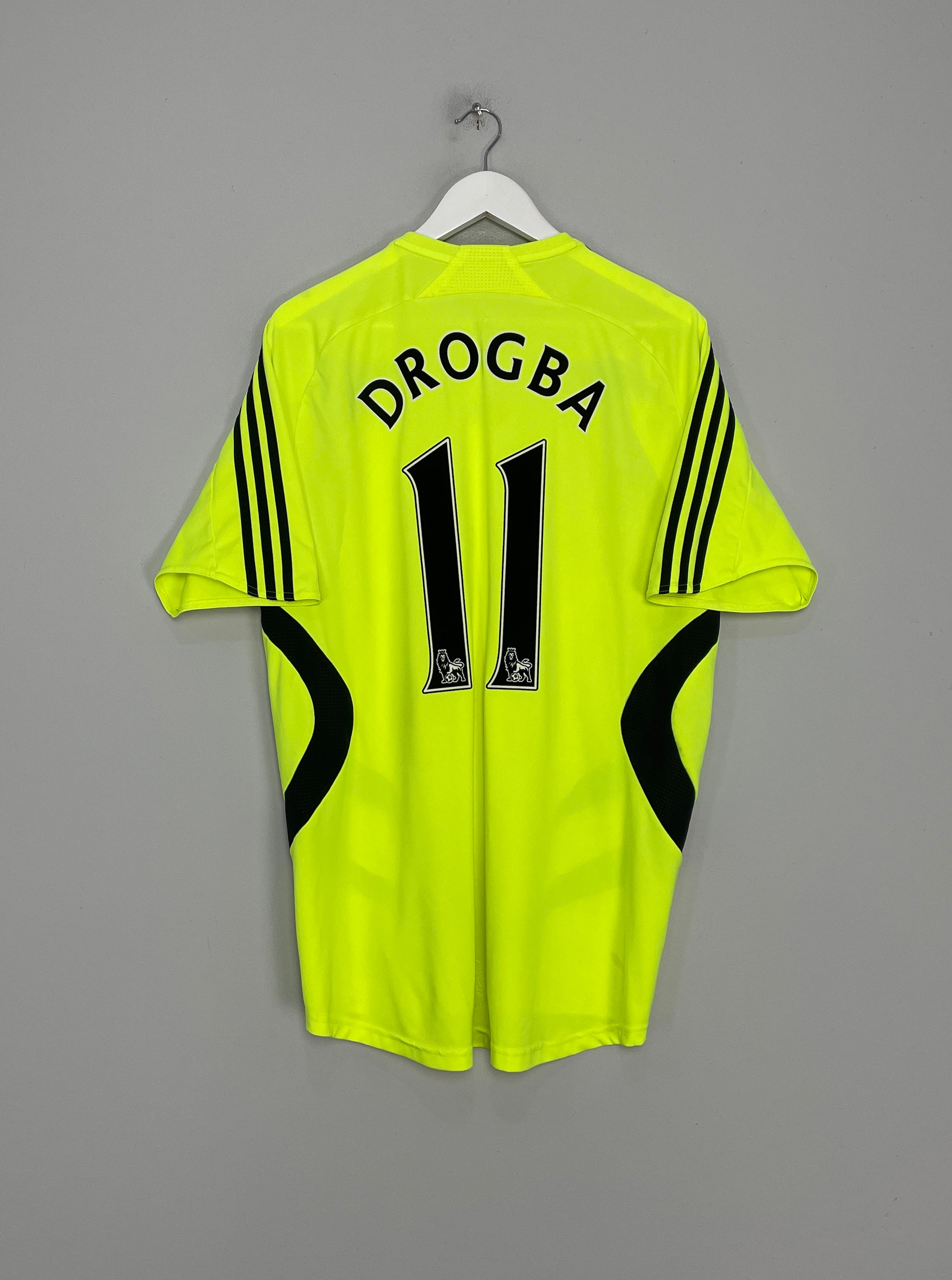 2007/08 CHELSEA DROGBA #11 AWAY SHIRT (L) ADIDAS