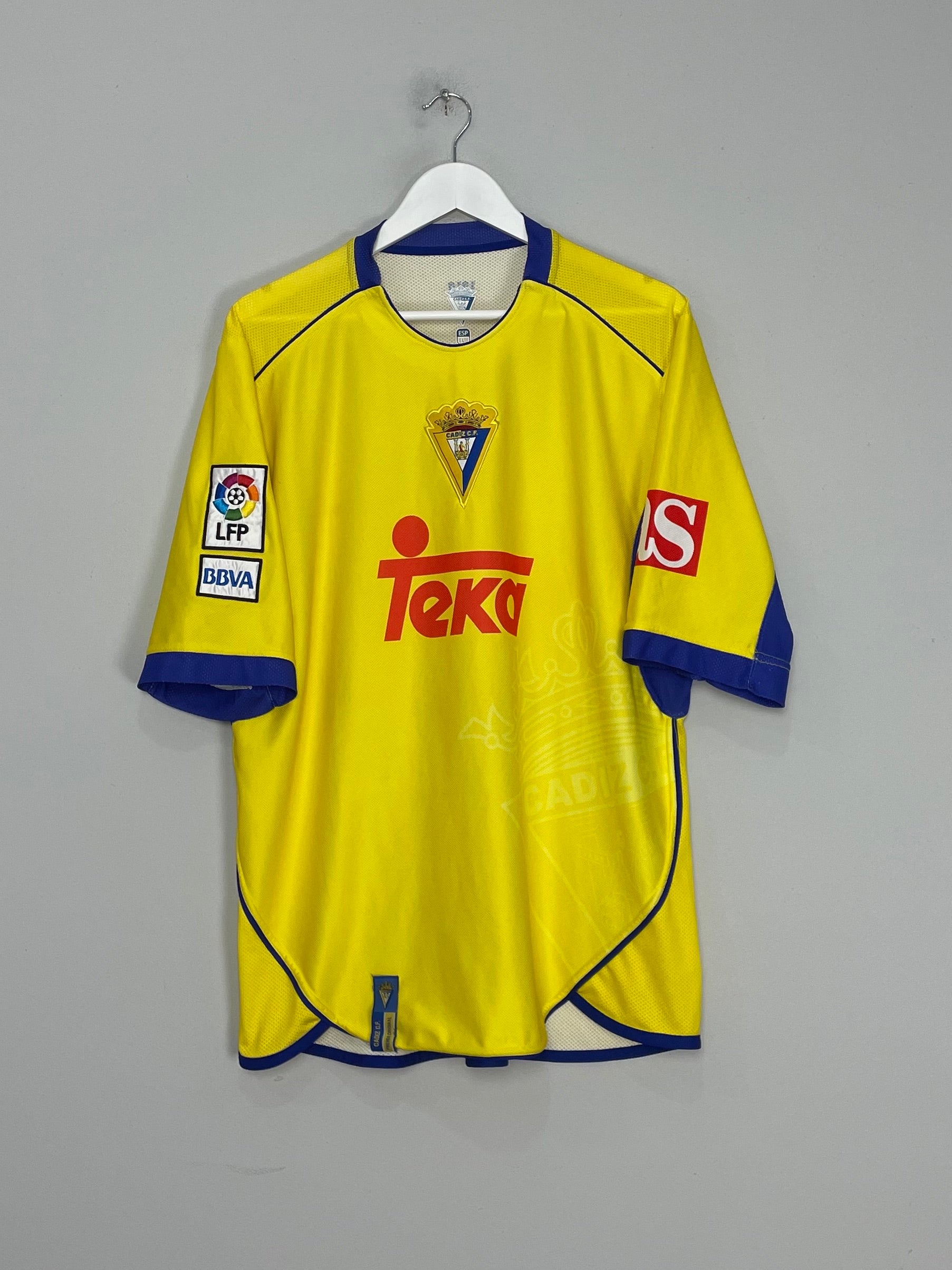 2007/08 CADIZ HOME SHIRT (L) OM