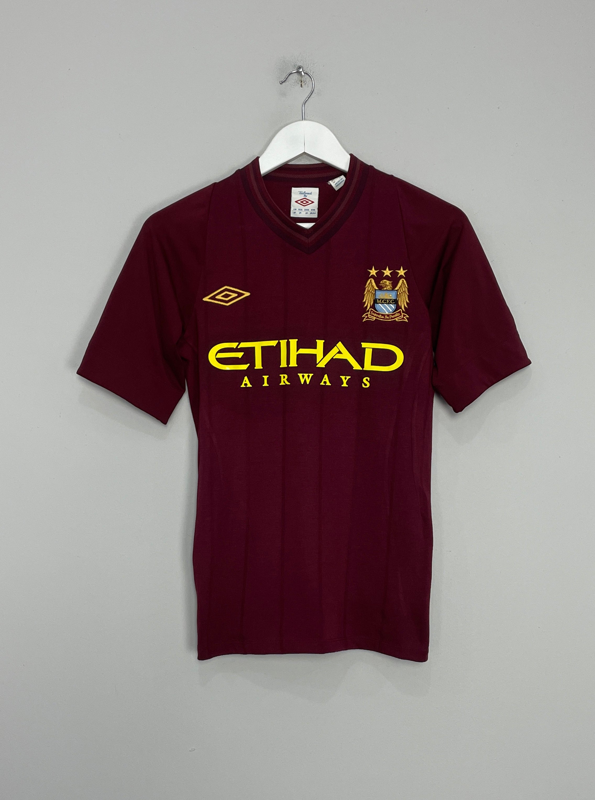 Image of the Manchester City shirt from the 2012/13 season