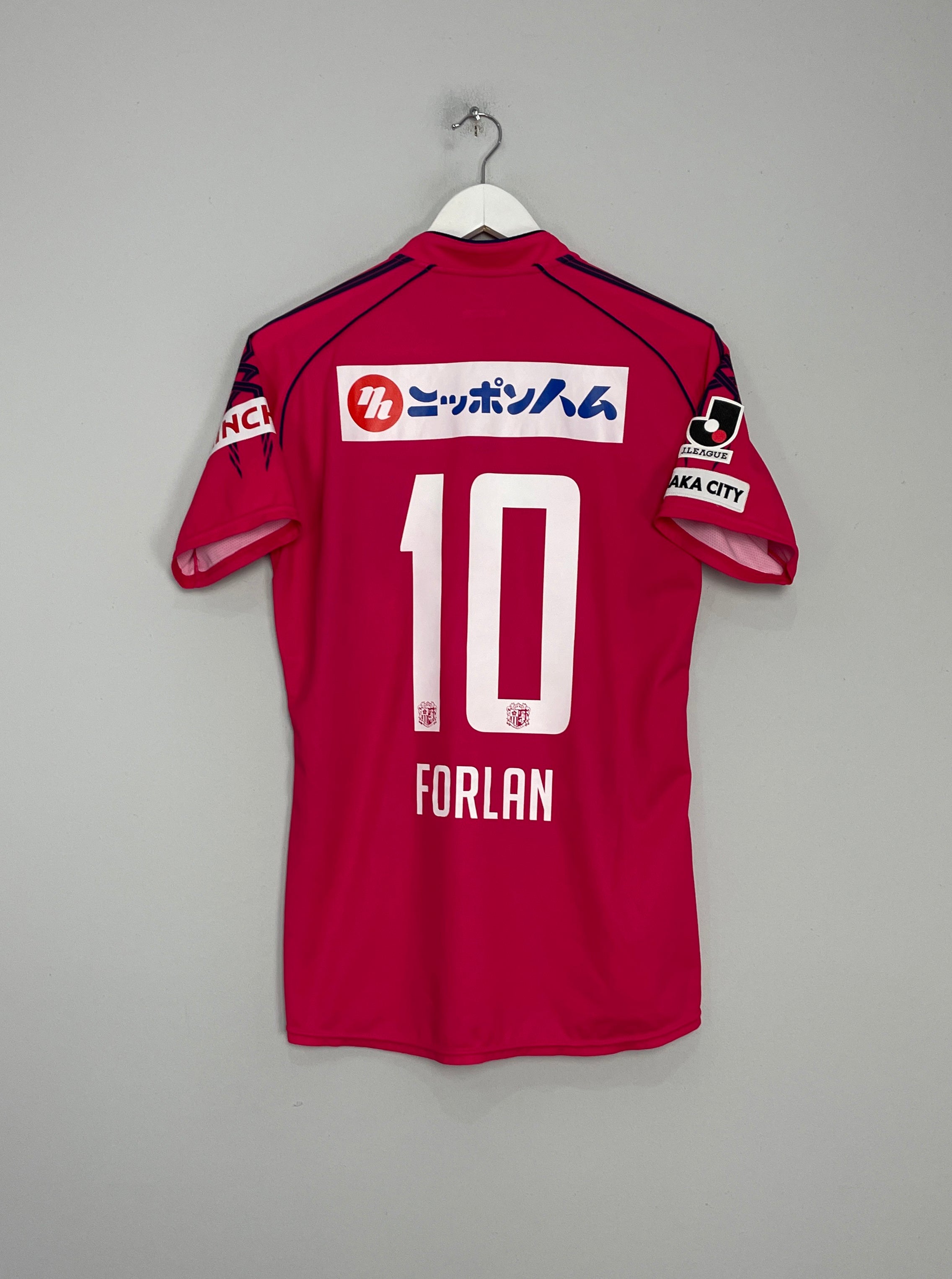 2014 CEREZO OSAKA FORLAN #10 HOME SHIRT (S/M) MIZUNO