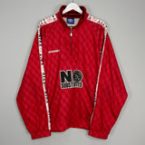 1994/95 AJAX 1/4 ZIP JACKET (XXL) UMBRO