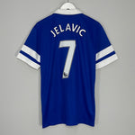 2013/14 EVERTON JELAVIC #7 HOME SHIRT (M) NIKE