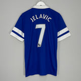 2013/14 EVERTON JELAVIC #7 HOME SHIRT (M) NIKE