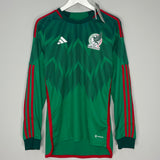 2022/23 MEXICO *BNIB* L/S HOME SHIRT (M) ADIDAS