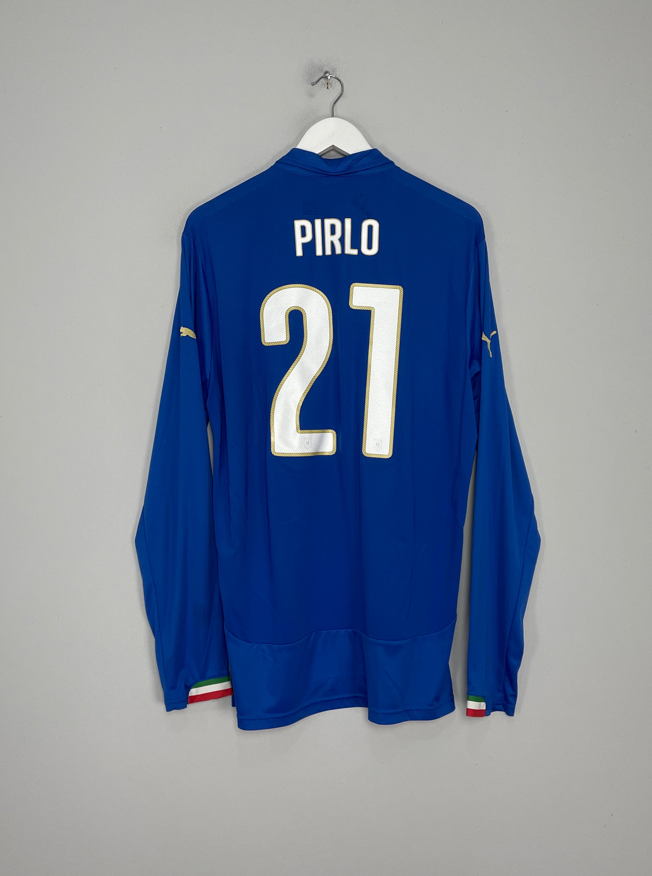 2014/15 ITALY PIRLO #21 L/S HOME SHIRT (XL) PUMA