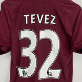 2012/13 MANCHESTER CITY TEVEZ #32 AWAY SHIRT (S) UMBRO