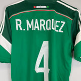 2014/15 MEXICO R.MARQUEZ #4 HOME SHIRT (M) ADIDAS