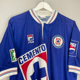 1998/99 CRUZ AZUL HOME SHIRT (XL) FILA