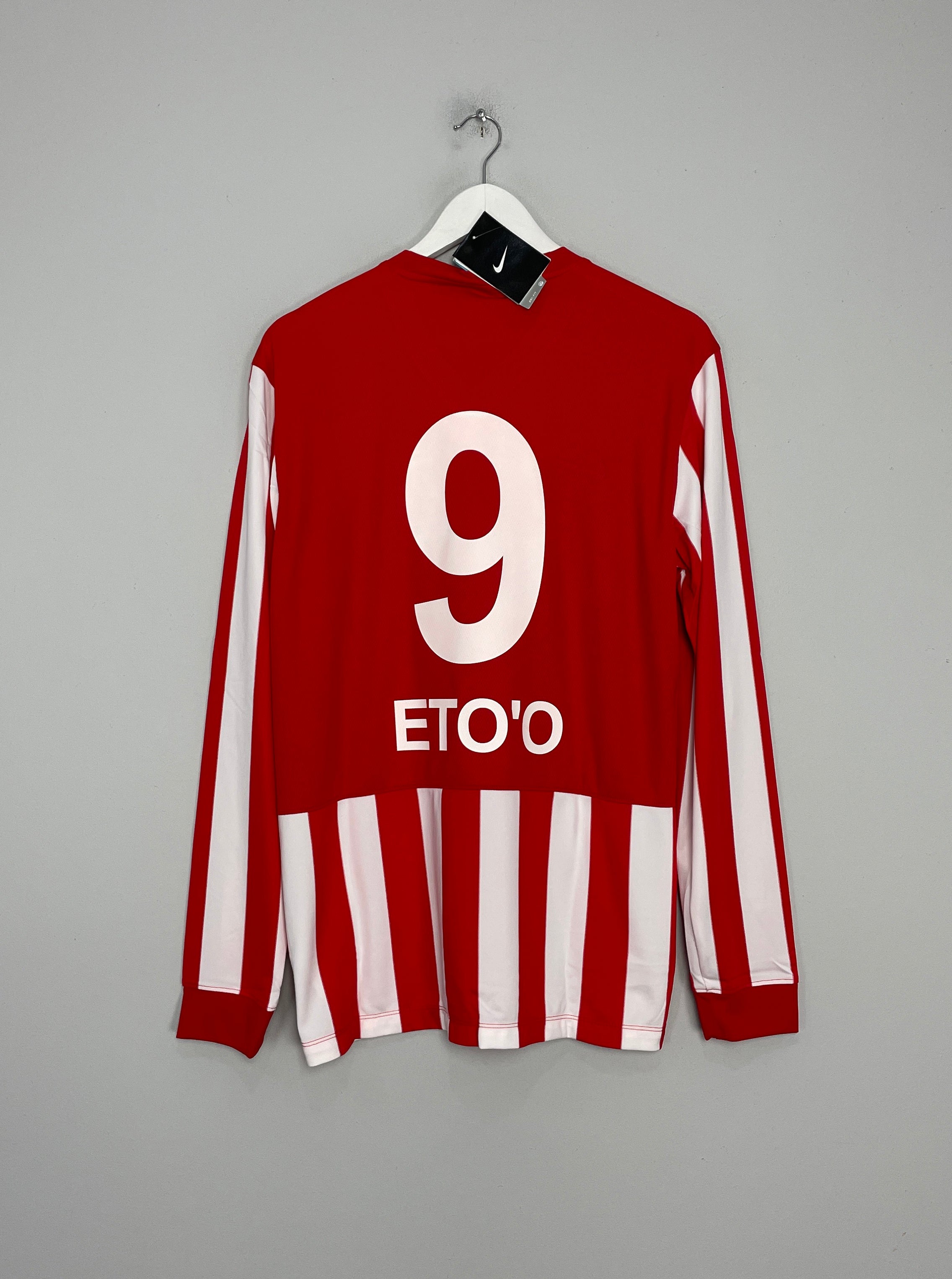 2015/16 ANTALYASPOR ETO'O #9 *BNWT* L/S HOME SHIRT (M) NIKE