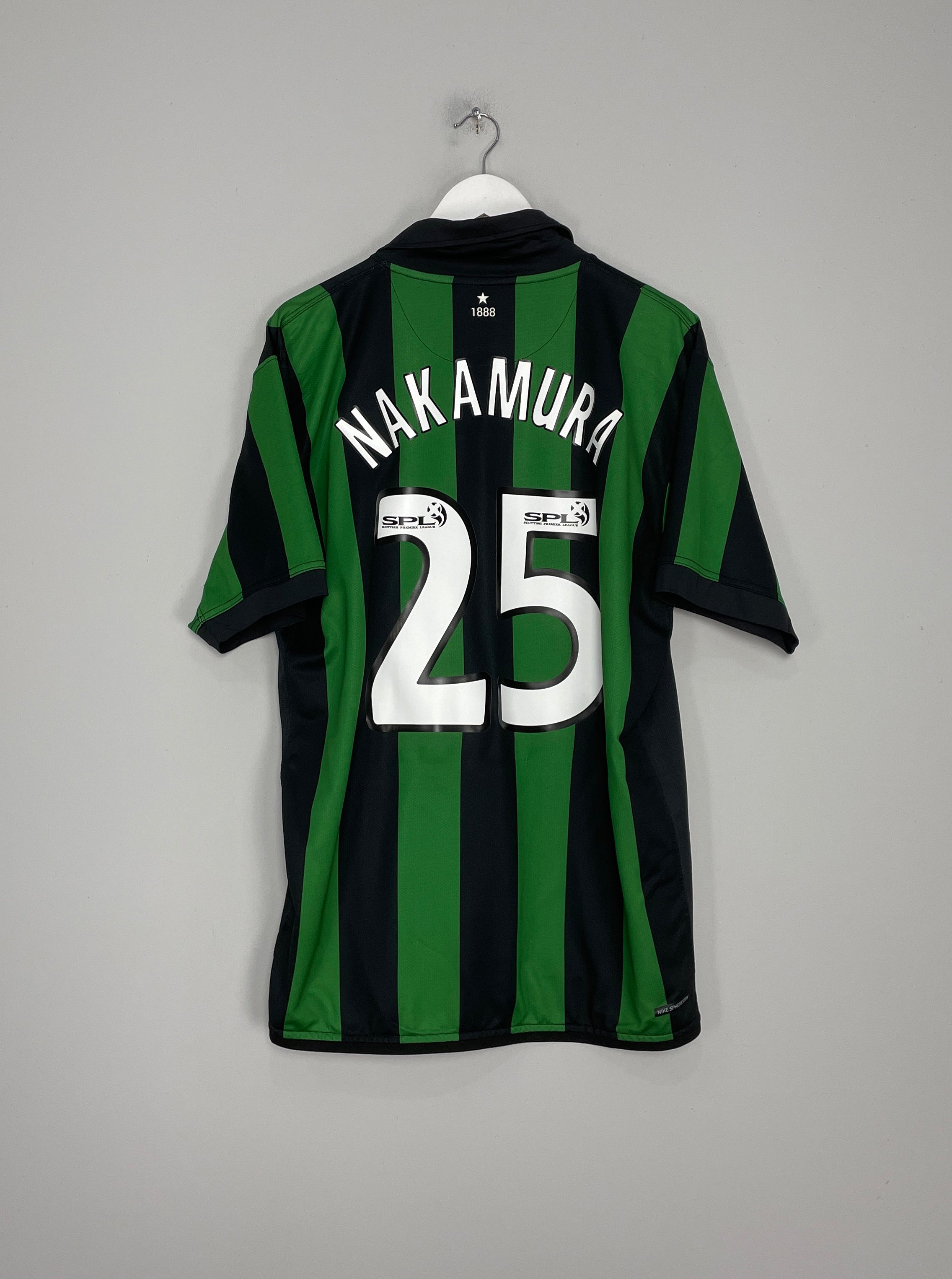 2006/07 CELTIC NAKAMURA #25 AWAY SHIRT (XL) NIKE