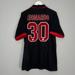 1997/98 AC MILAN LEONARDO #30 THIRD SHIRT (XL) LOTTO