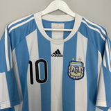 2011/12 ARGENTINA MESSI #10 HOME SHIRT (XL) ADIDAS