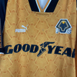 1996/98 WOLVES HOME SHIRT (L) PUMA