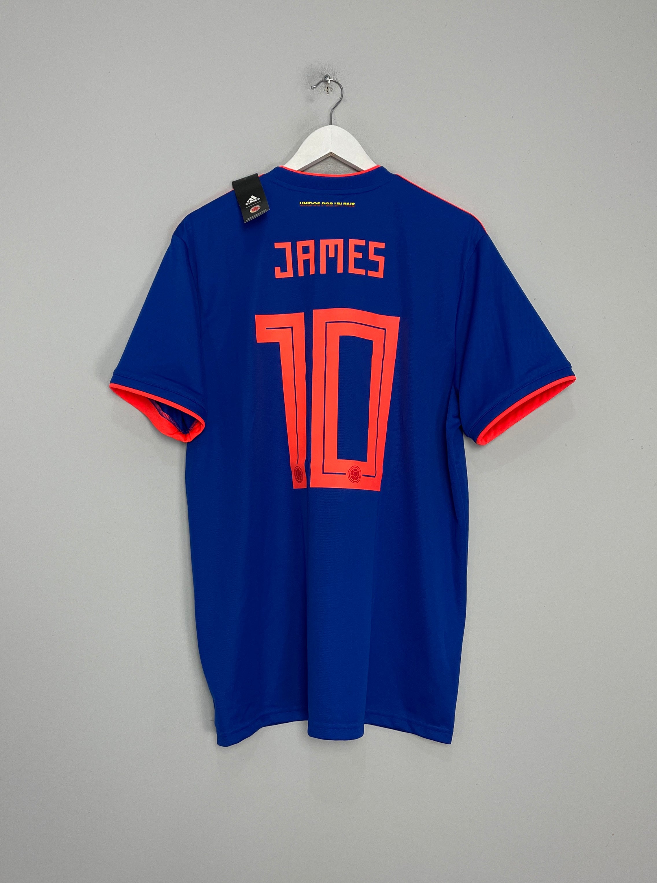 2018/19 COLOMBIA JAMES #10 *BNWT* AWAY SHIRT (XL) ADIDAS