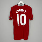 2011/12 MANCHESTER UNITED ROONEY #10 HOME SHIRT (M) NIKE