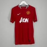 2011/12 MANCHESTER UNITED ROONEY #10 HOME SHIRT (M) NIKE