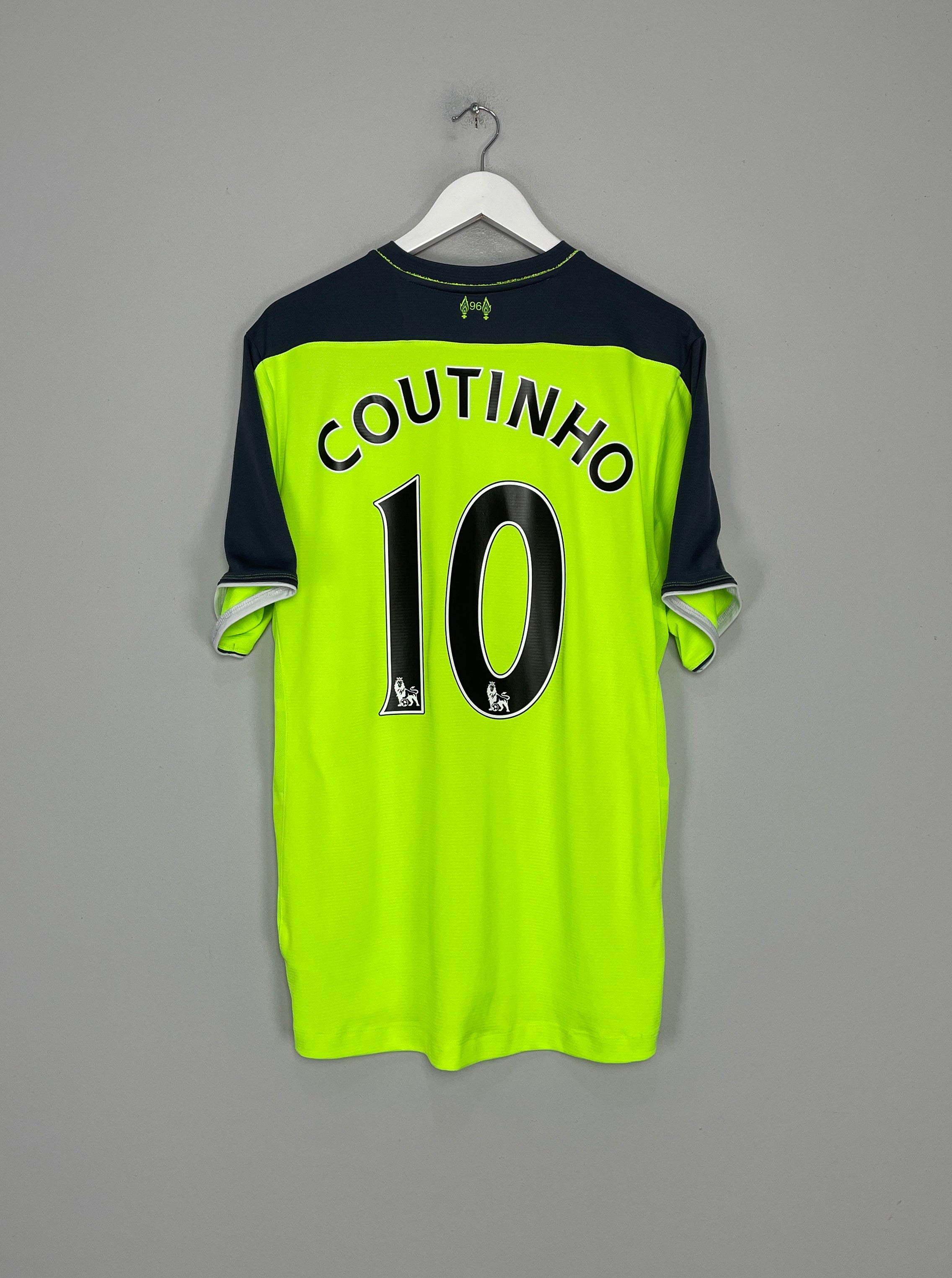 2016/17 LIVERPOOL COUTINHO #10 THIRD SHIRT (XL) NEW BALANCE