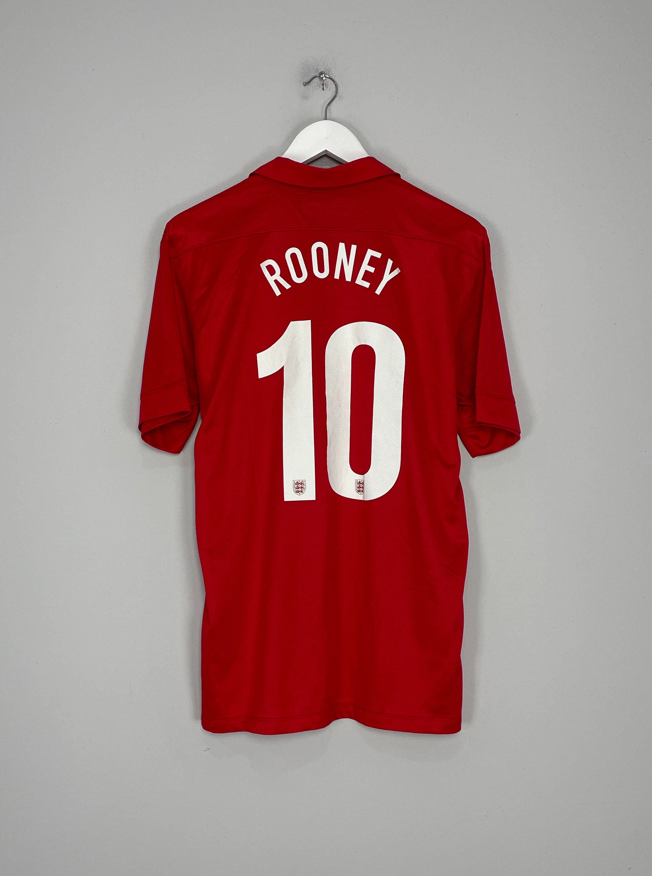 2013/14 ENGLAND ROONEY #10 *150 YEARS* AWAY SHIRT (L) NIKE